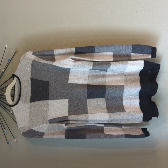 Cashmere charter club luxury Pullover Sweater Squared Quiet Luxury - Picture 1 of 11